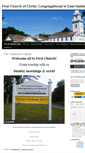 Mobile Screenshot of firstchurcheh.org